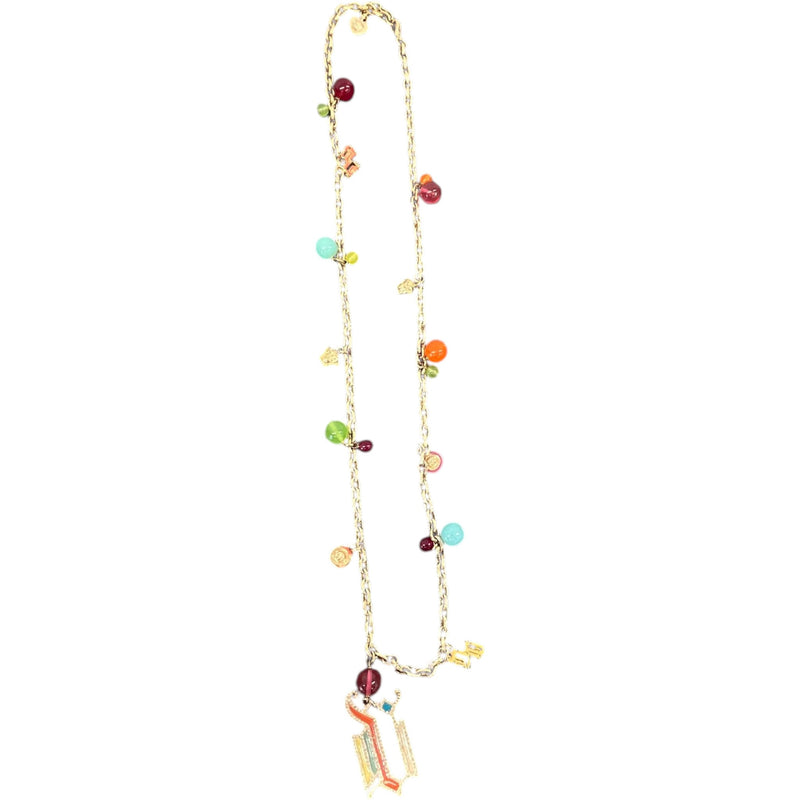 Women's Maduse Charm Necklace Gold