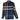 Men's Checkered Long Sleeve Shirt Blue Size S