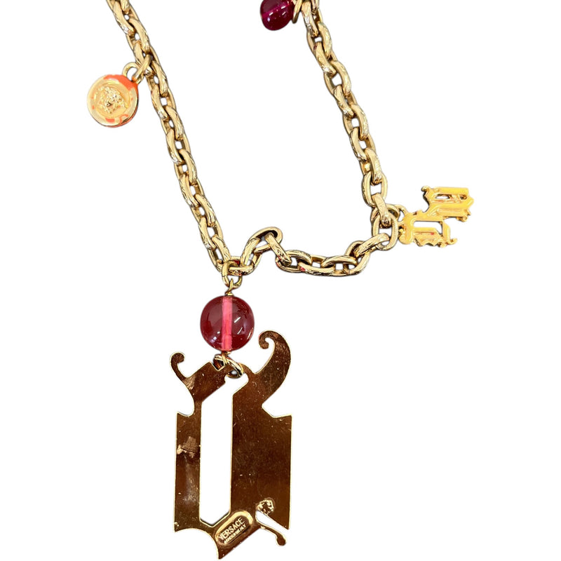 Women's Maduse Charm Necklace Gold