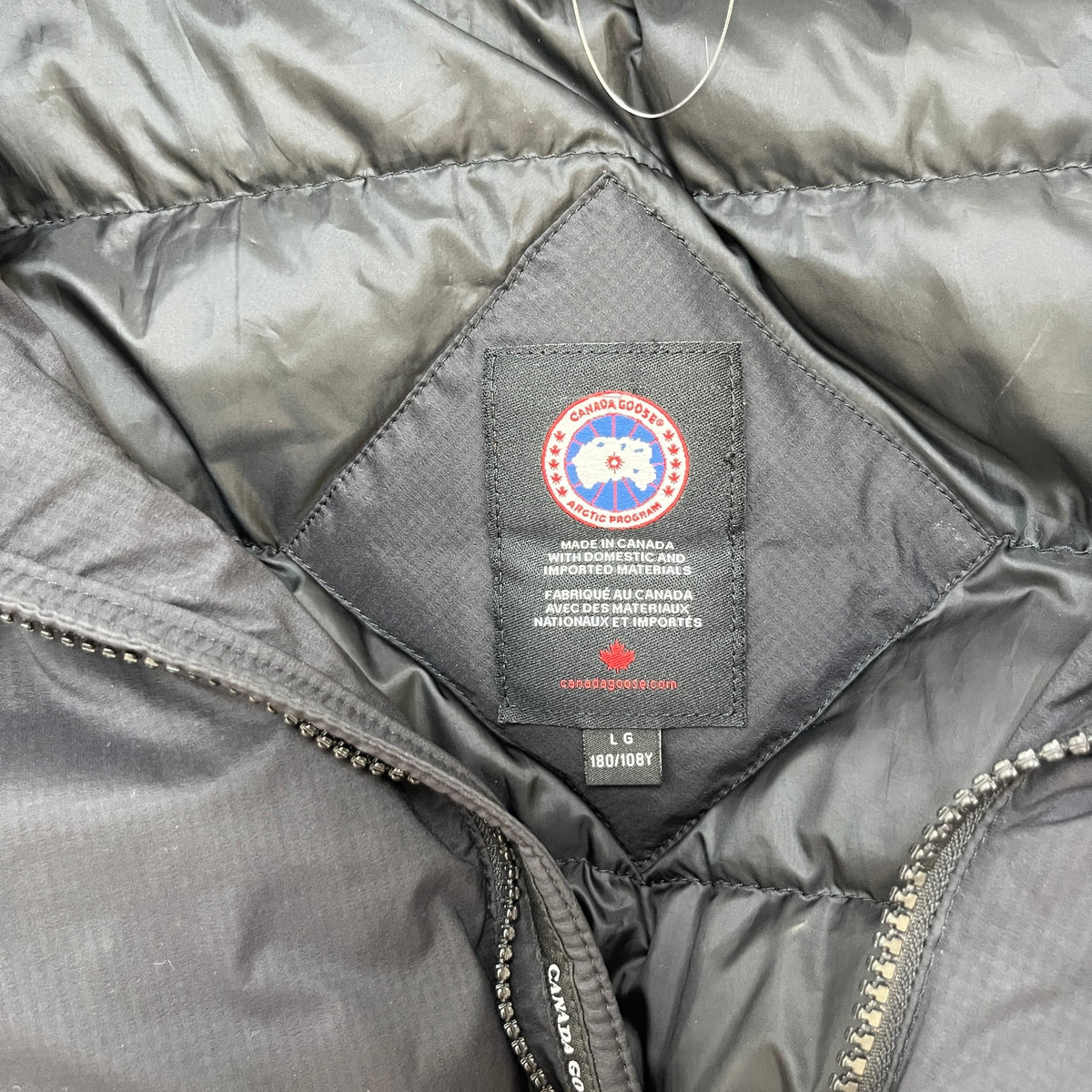 Men's Lodge Hoody Down Jacket Black Size L - Photo 6