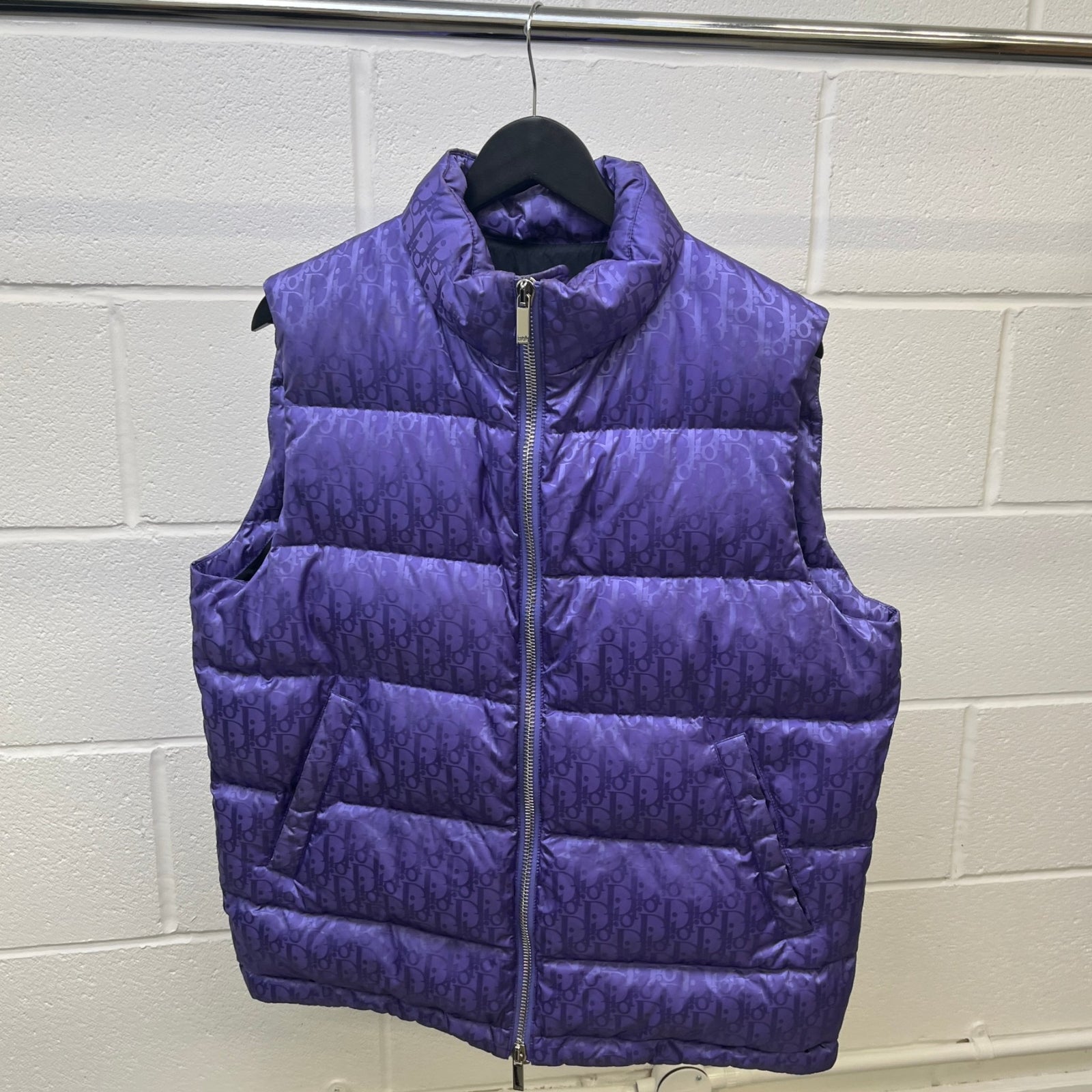 Men's Oblique Gilet Purple Size IT 50 / L - Photo 6