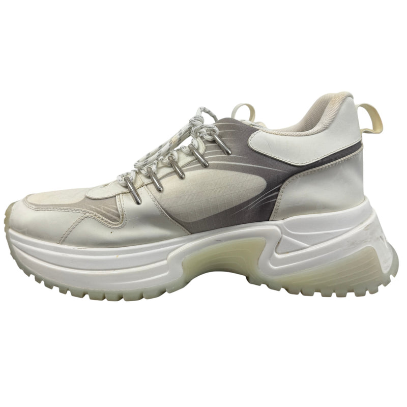 Men's Pulse Monogram Low Trainers White Size EU 40 / UK 6