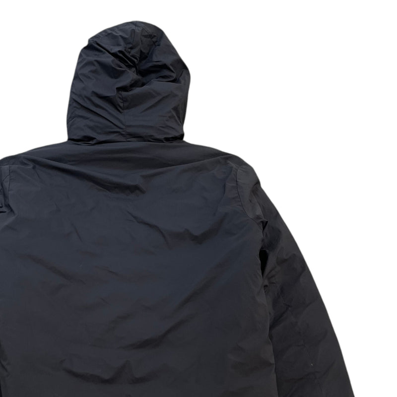 Men's Lodge Hoody Down Jacket Black Size L