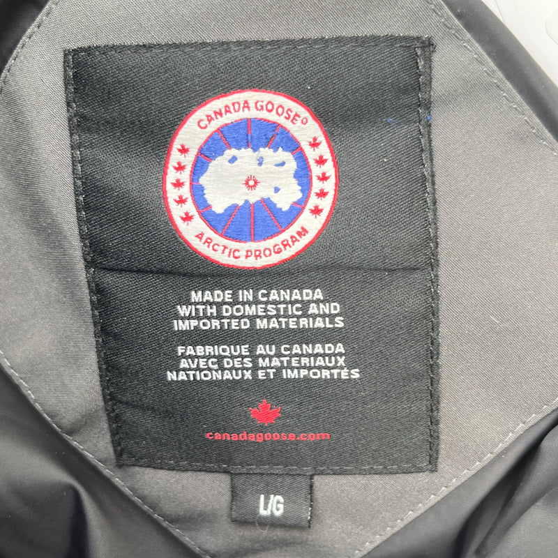 Men's Carson Down Jacket Grey Size L