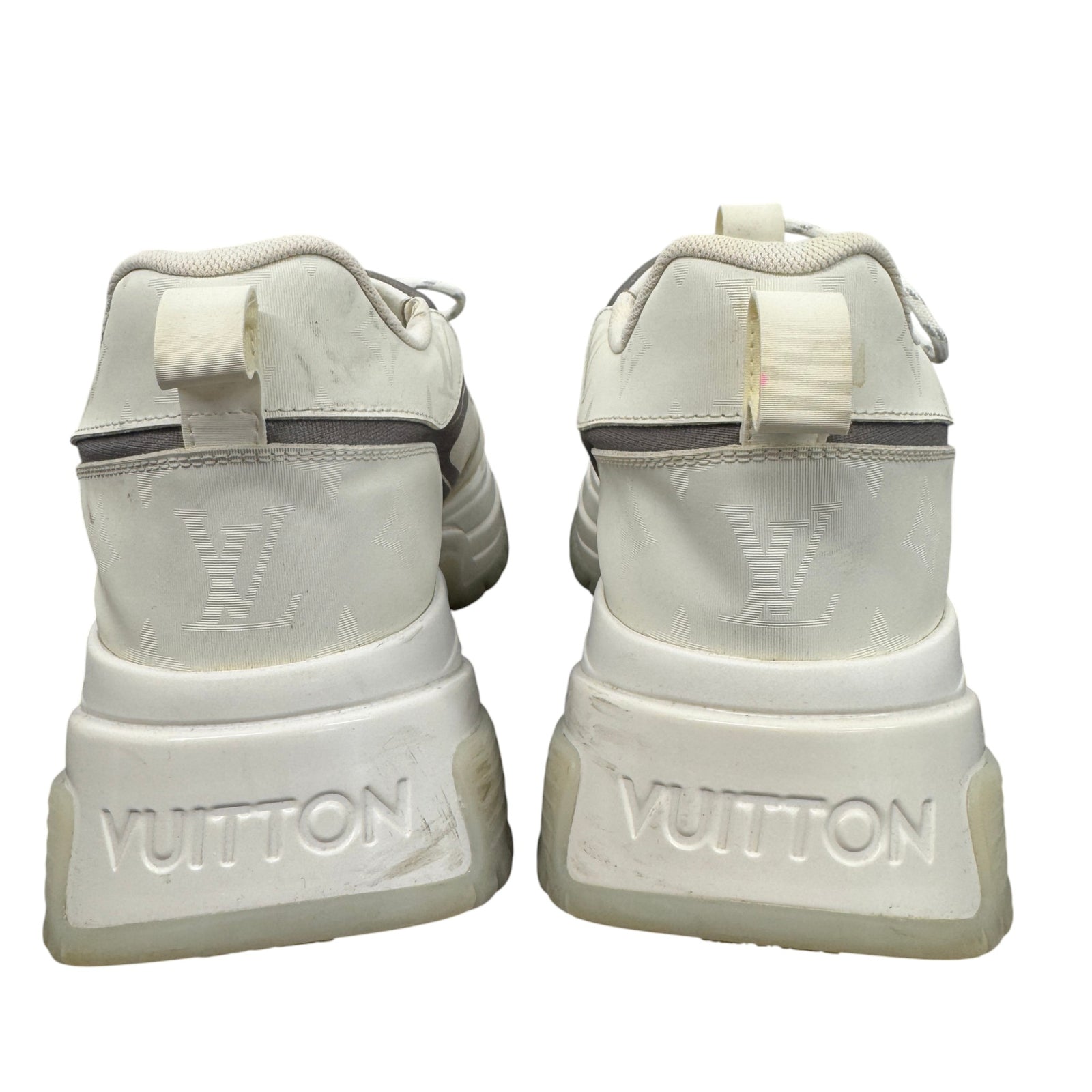 Men's Pulse Monogram Low Trainers White Size EU 40 / UK 6 - Photo 7