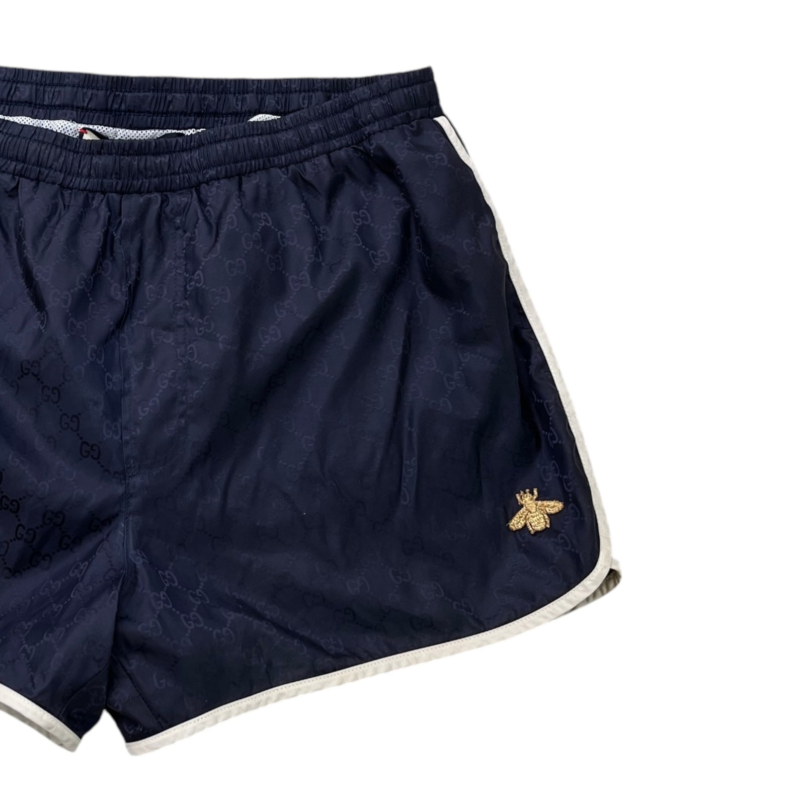 Men's GG Supreme Swim Shorts Navy Size M / W32 - Photo 3