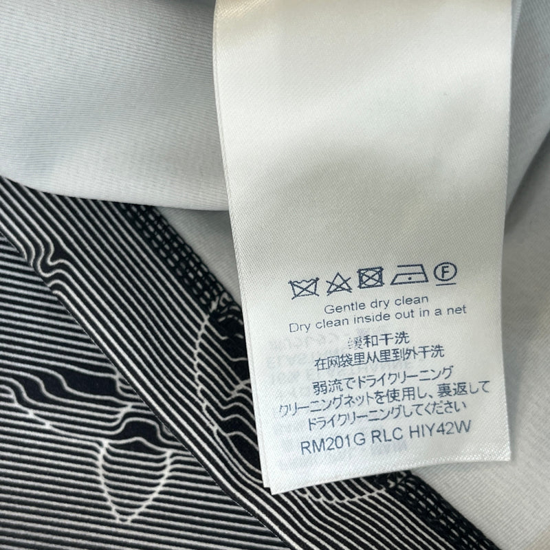 Men's 2054 3D Monogram Pocket T-Shirt Grey Size XS