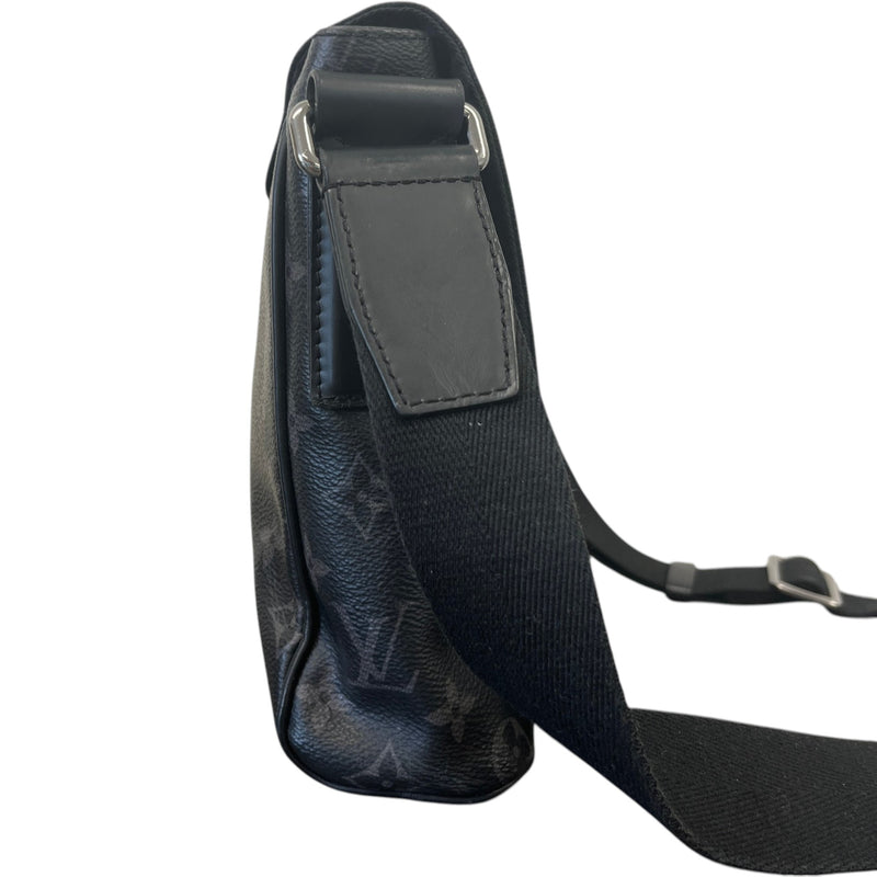 Men's Monogram Eclipse District PM Messenger Bag Black
