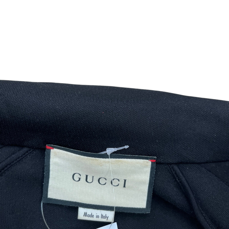 Men's Tape Logo Track Jacket Black Size S