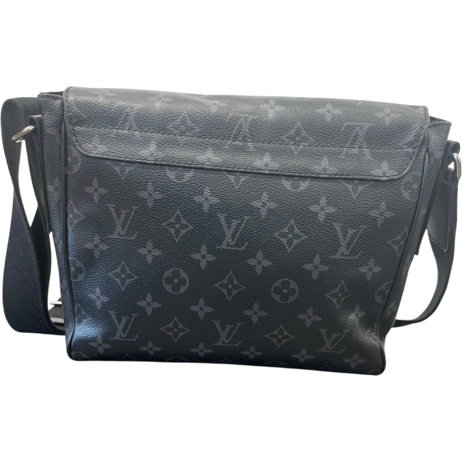Men's Monogram Eclipse District PM Messenger Bag Black - Photo 3
