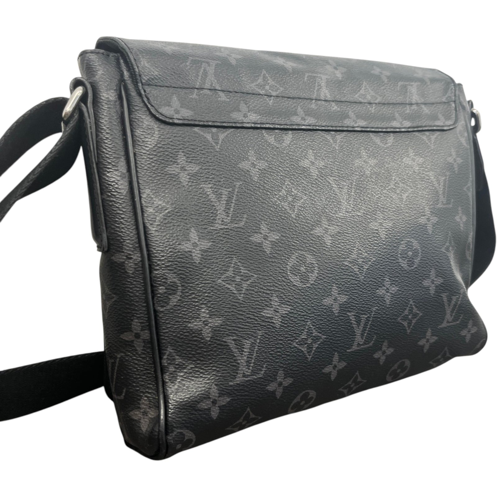 Men's Monogram Eclipse District PM Messenger Bag Black - Photo 8