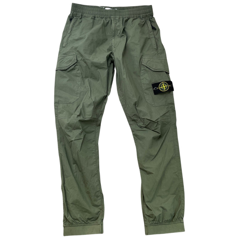 Men's Applique Logo Cargos Khaki Size M / W32