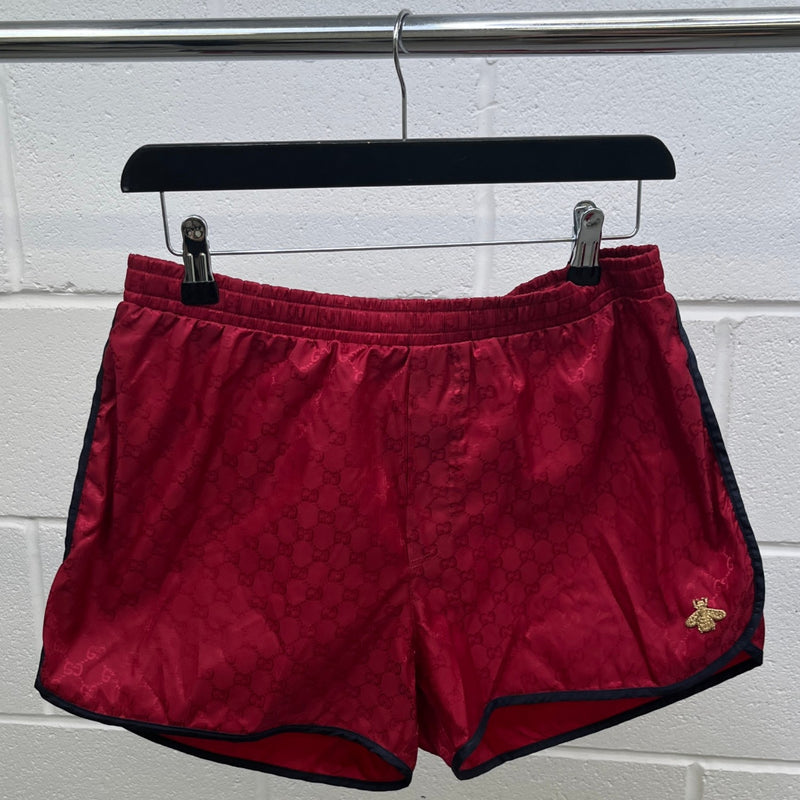 Men's GG Supreme Swim Shorts Red Size M / W32