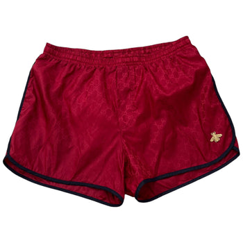 Men's GG Supreme Swim Shorts Red Size M / W32