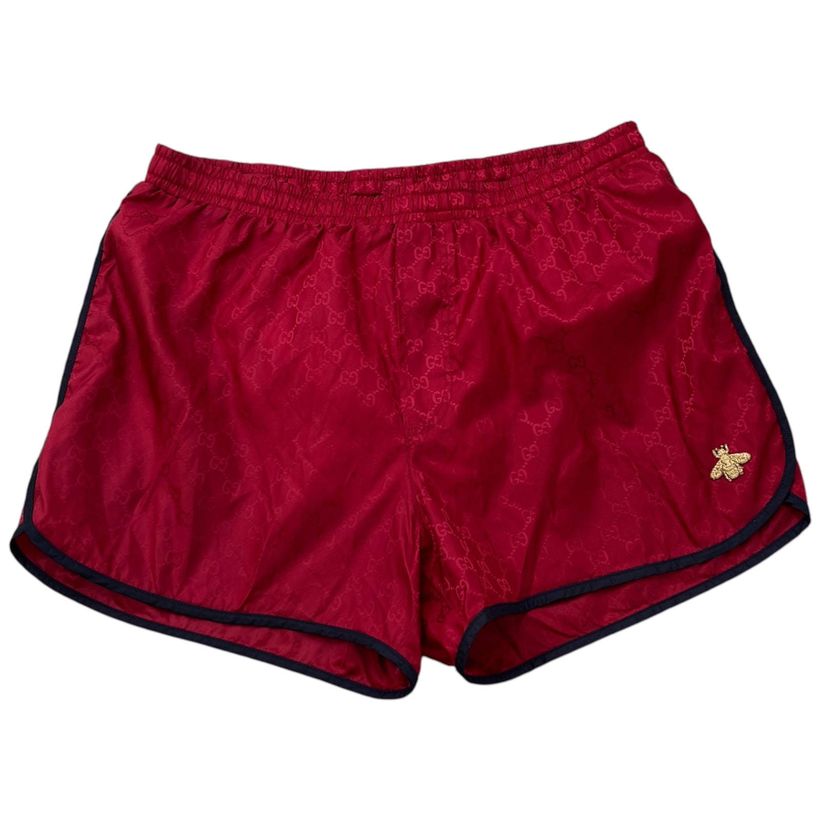 Men's GG Supreme Swim Shorts Red Size M / W32 - Photo 1