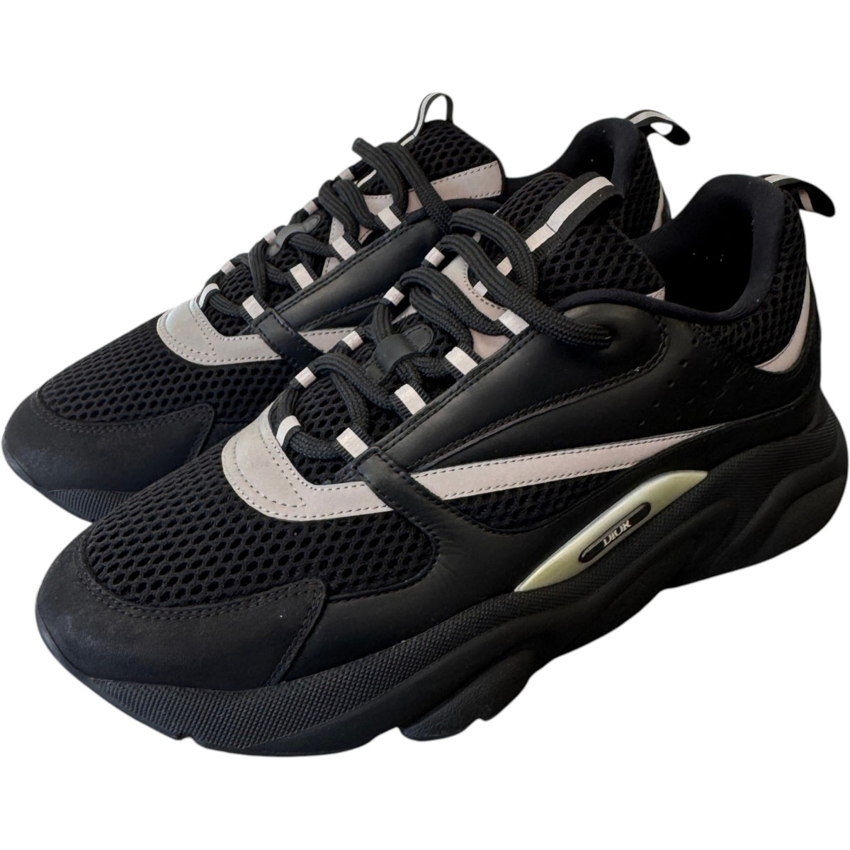 Men's B22 Low Trainers Black Size UK 9 / EU 43 - Photo 7