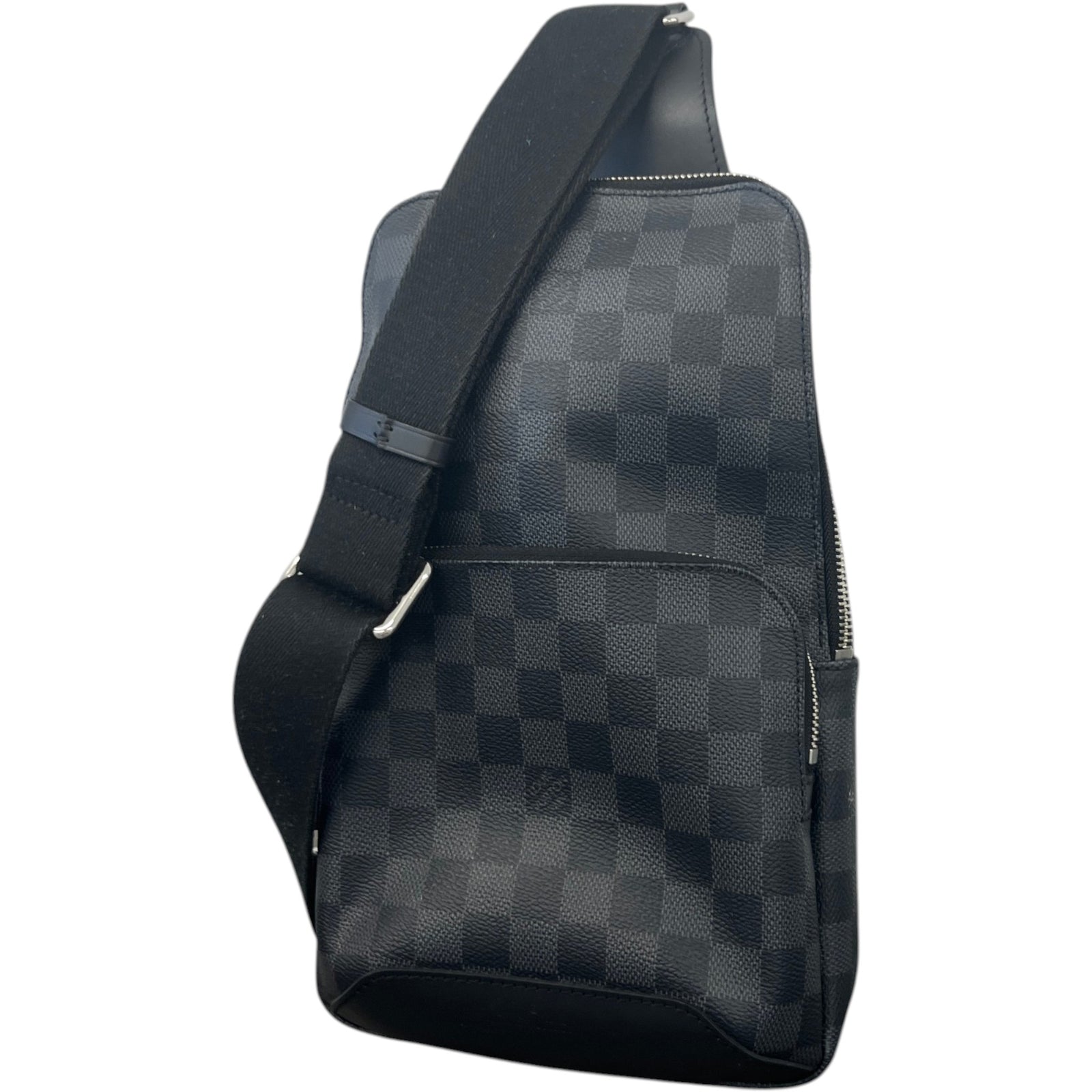 Men's Damier Graphite Avenue Sling Messenger Bag Black - Photo 5
