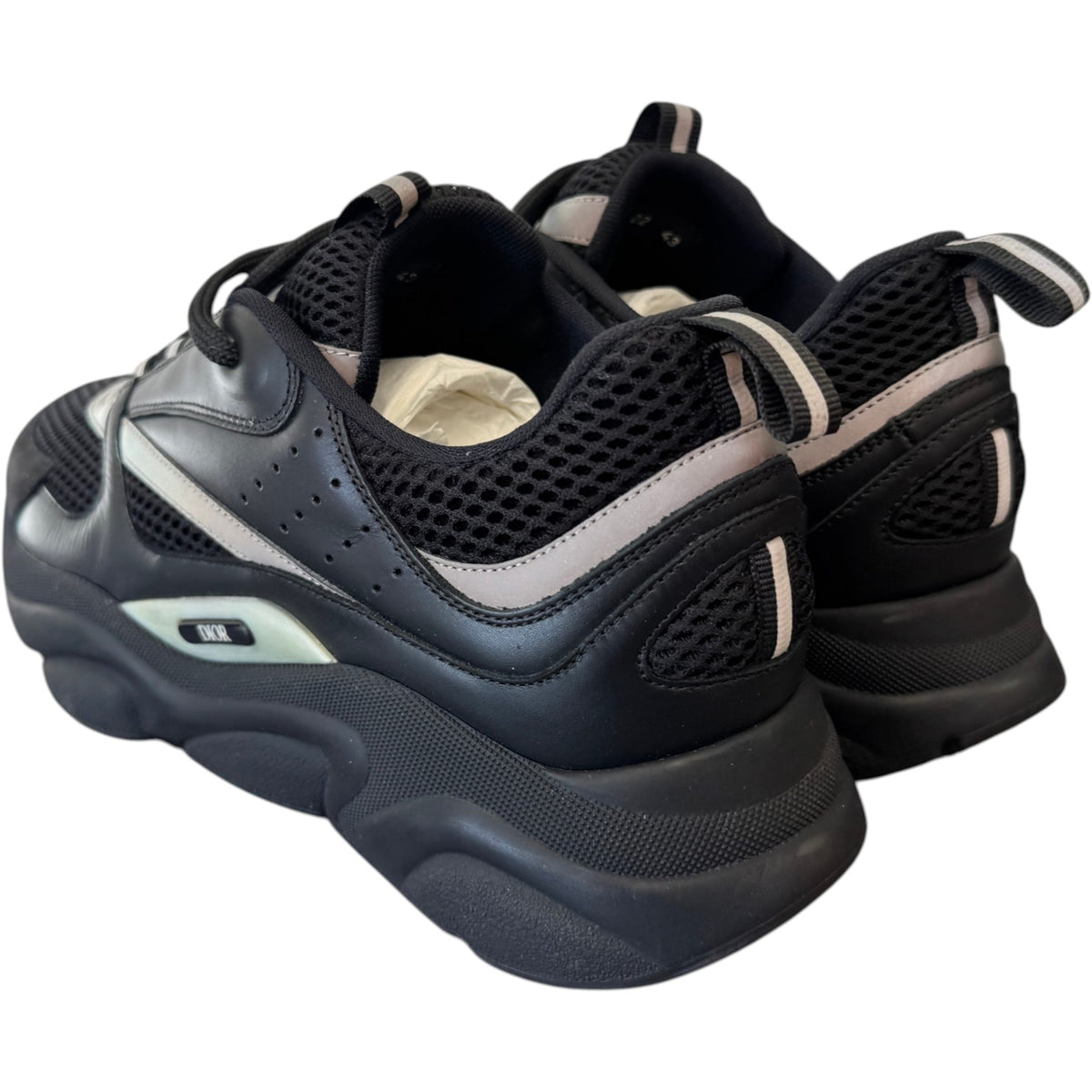Men's B22 Low Trainers Black Size UK 9 / EU 43 - Photo 8