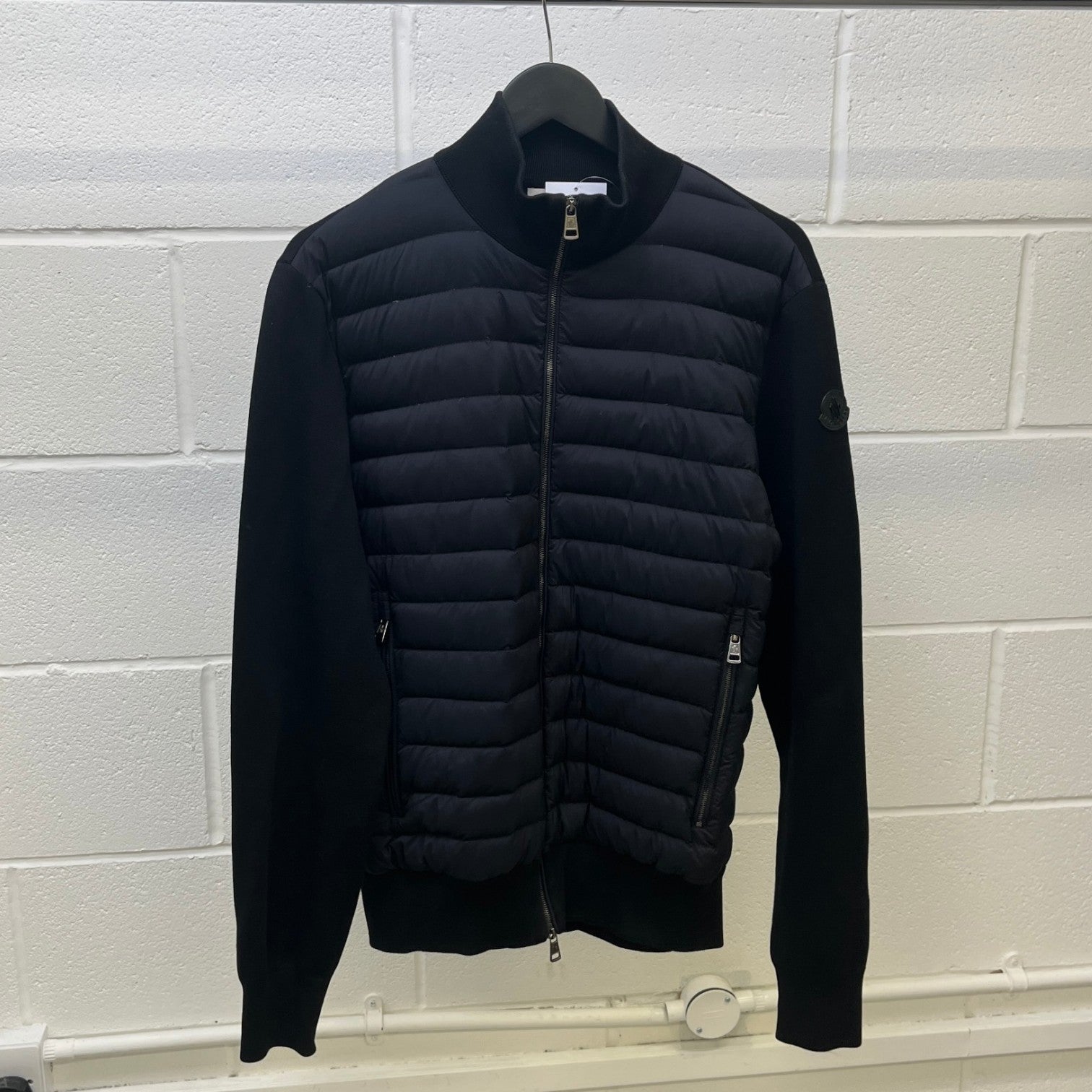Men's Maglia Tricot Cardigan Jacket Black Size XL - Photo 10