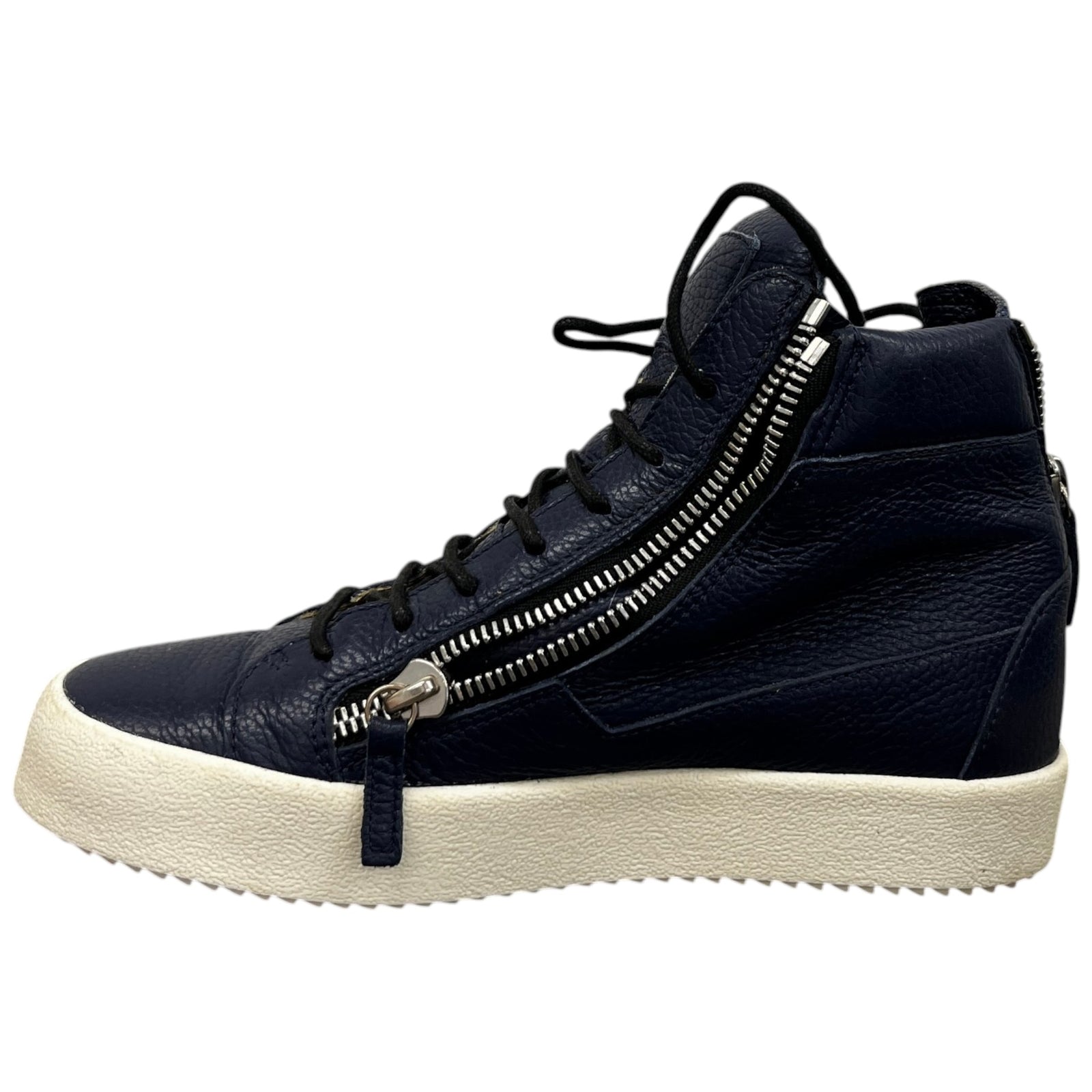 Men's Coby High Trainers Navy Size EU 40 / UK 6 - Photo 2