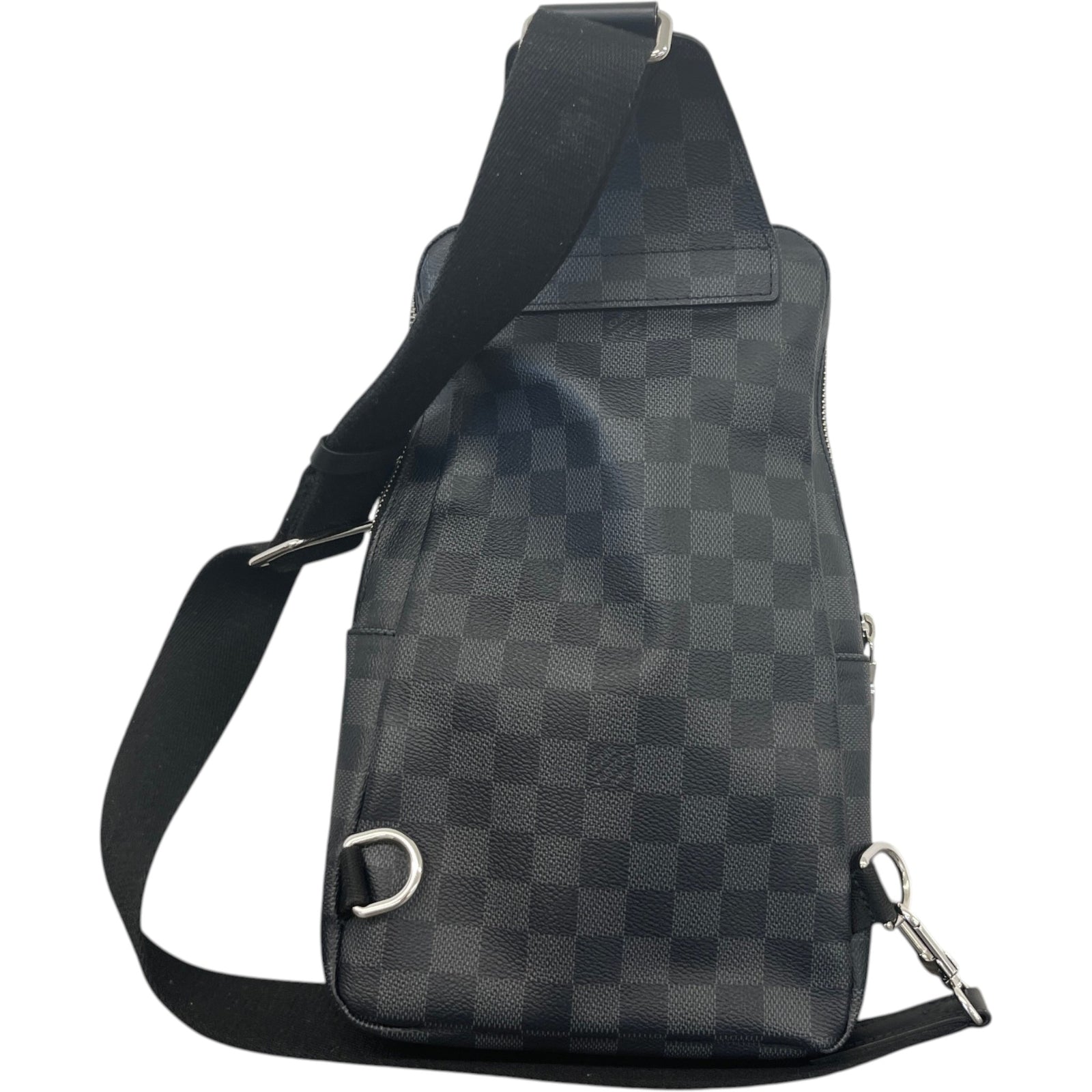 Men's Damier Graphite Avenue Sling Messenger Bag Black - Photo 3