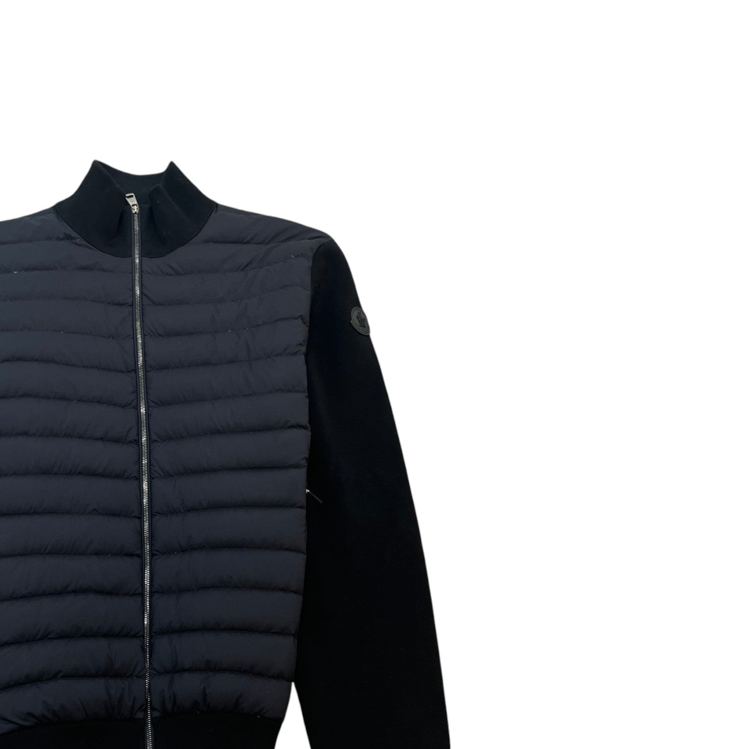 Men's Maglia Tricot Cardigan Jacket Black Size XL - Photo 3