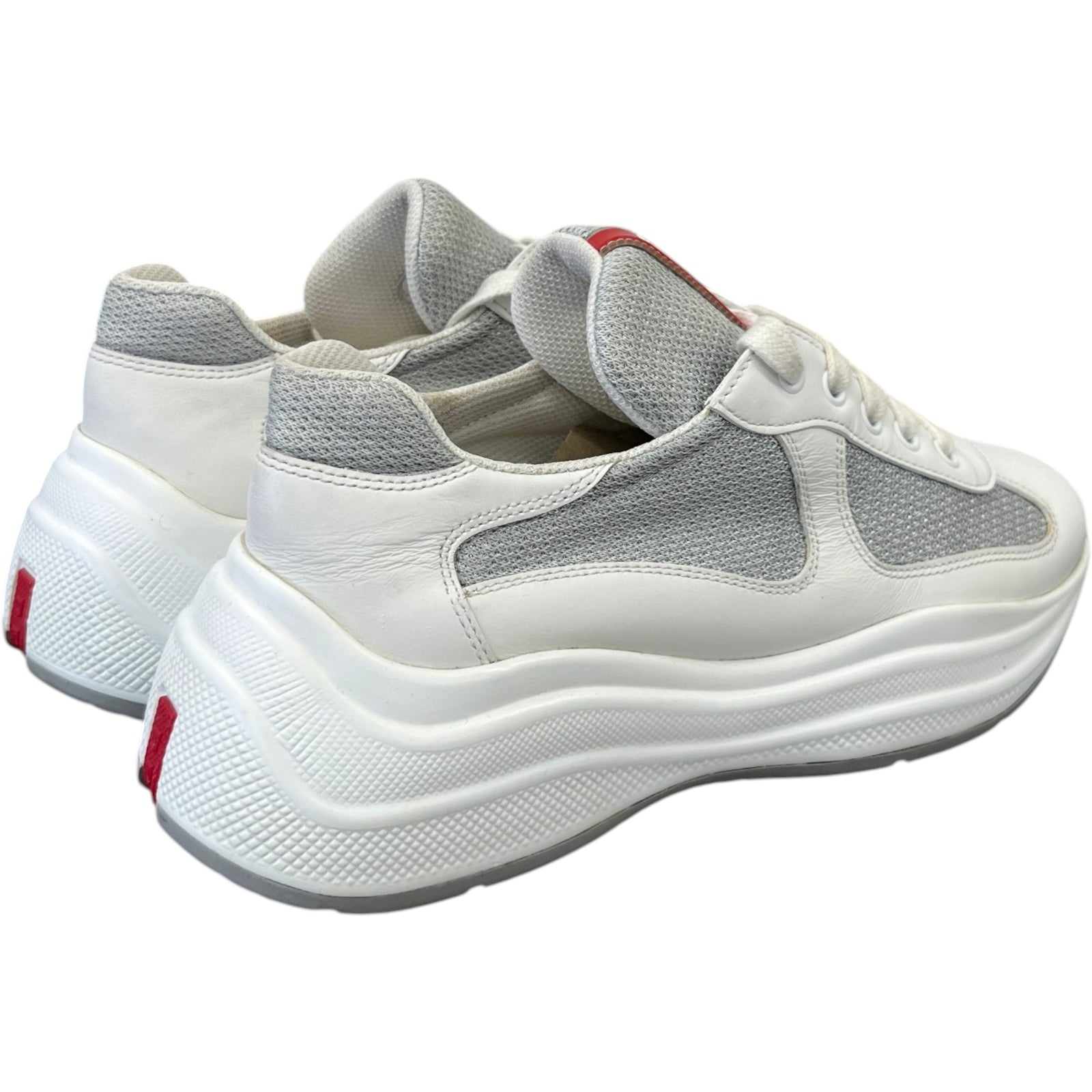Women's America'S Cup Low Trainers White Size EU 37 / UK 4 - Photo 8