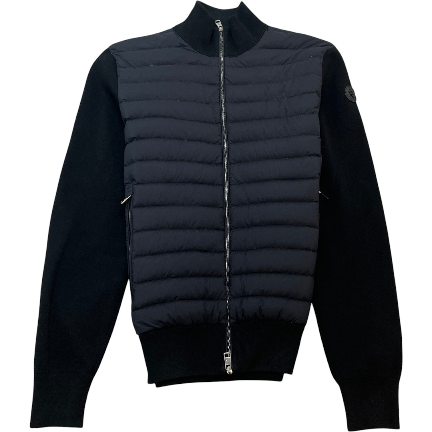 Men's Maglia Tricot Cardigan Jacket Black Size XL - Photo 1