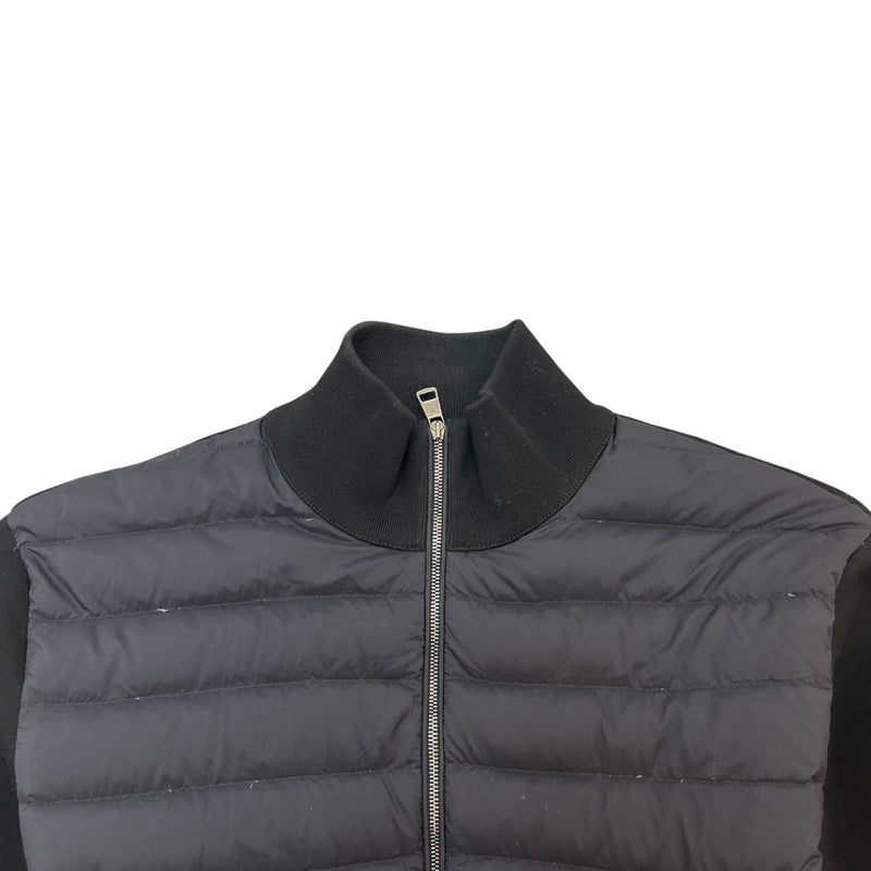 Men's Maglia Tricot Cardigan Jacket Black Size XL