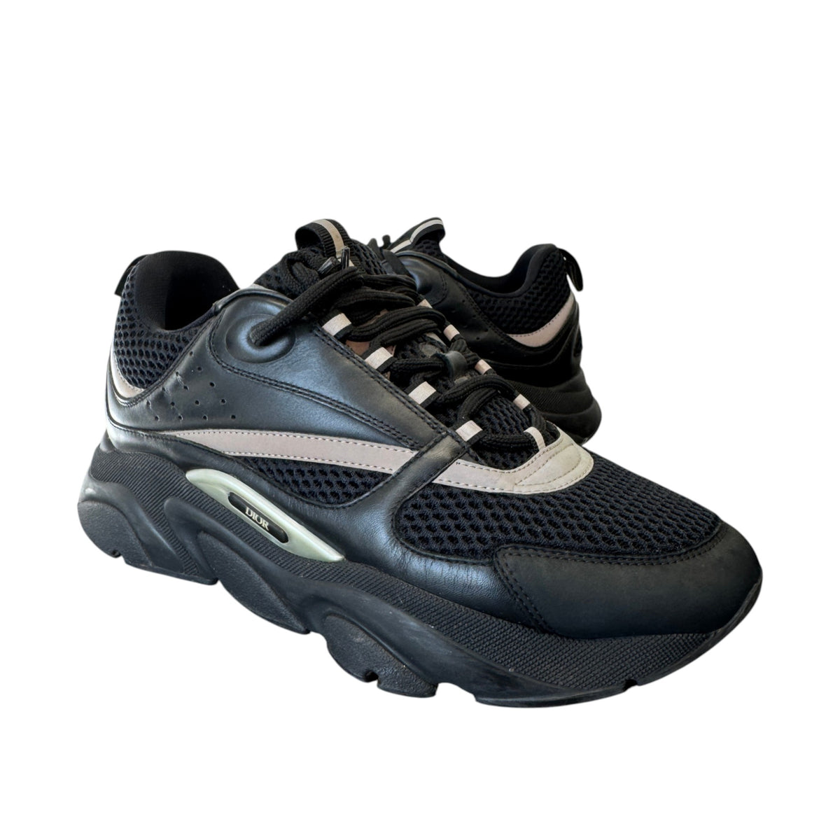 Men's B22 Low Trainers Black Size UK 8 / EU 42 - Photo 3