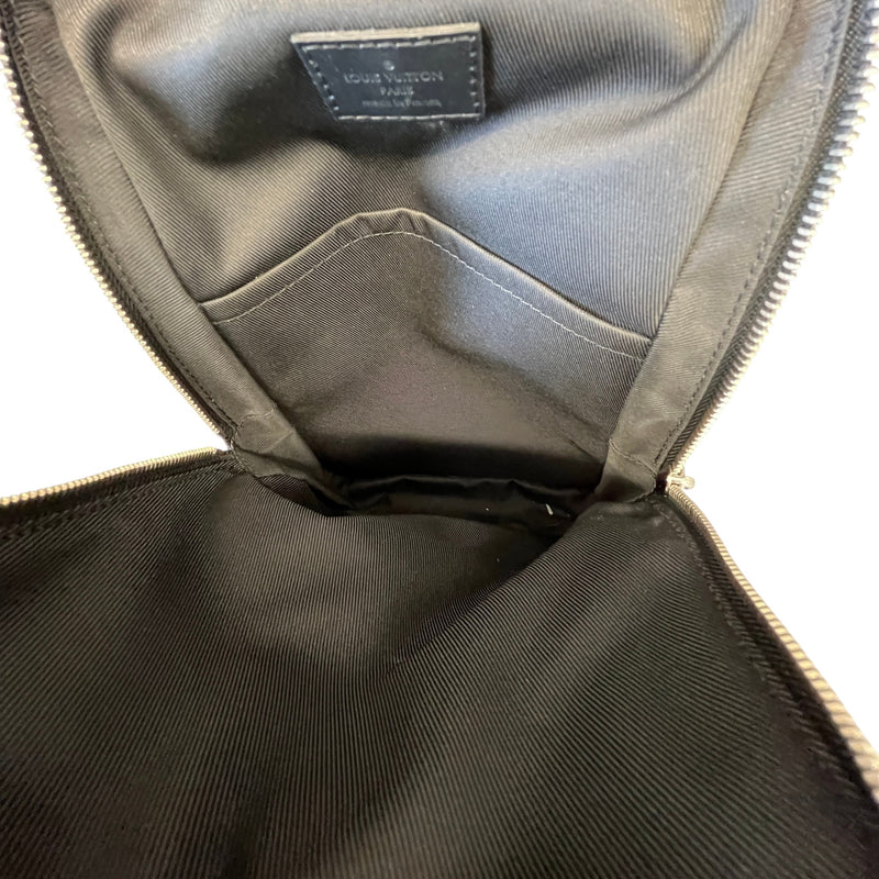Men's Damier Graphite Avenue Sling Messenger Bag Black
