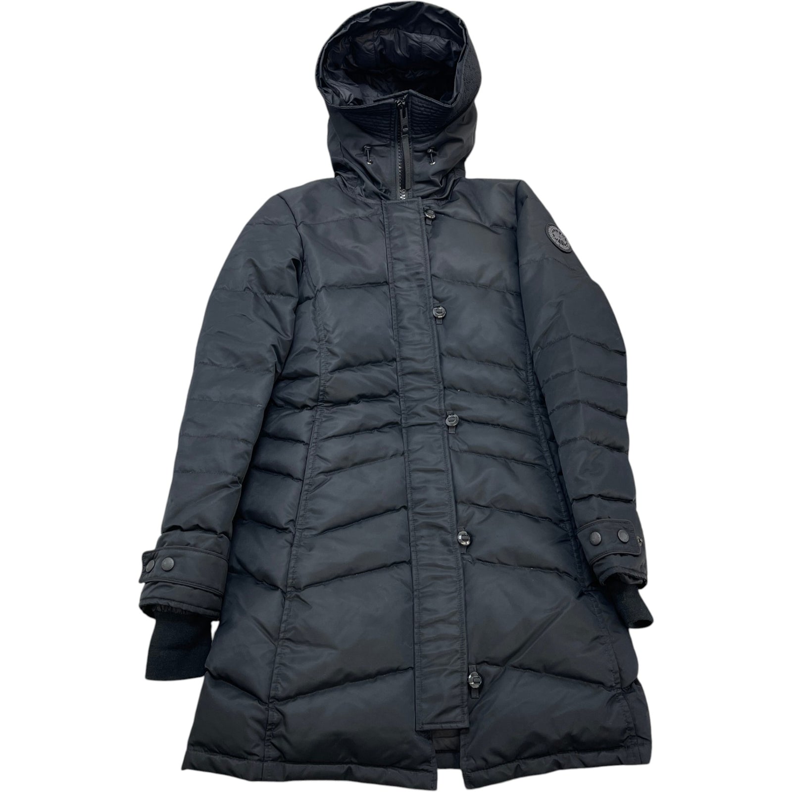 Women's Lorette Parka Down Jacket Black Size XS - Photo 1
