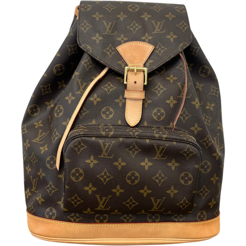Women's Monogram Montsouris Gm Backpack Brown