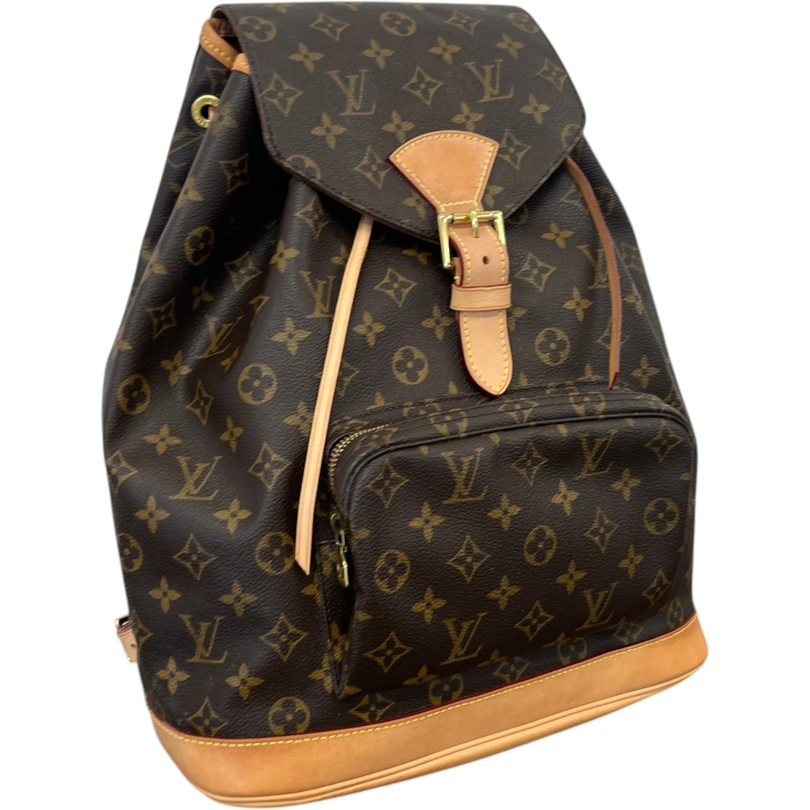 Women's Monogram Montsouris Gm Backpack Brown - Photo 4