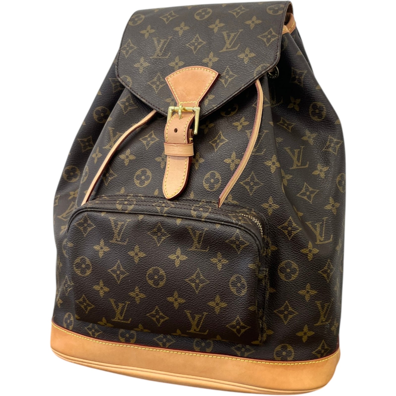 Women's Monogram Montsouris Gm Backpack Brown - Photo 5