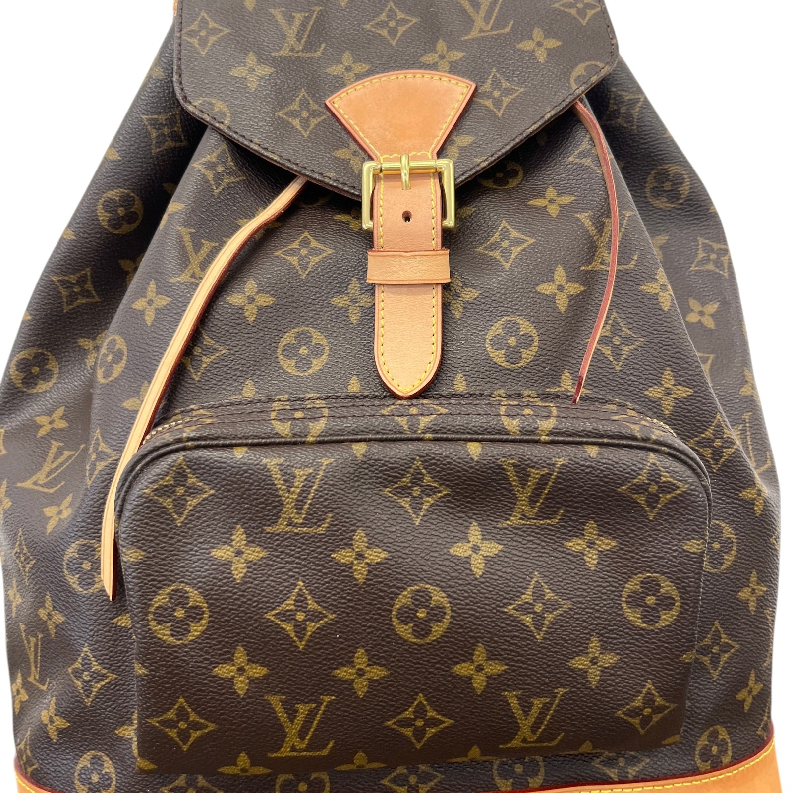 Women's Monogram Montsouris Gm Backpack Brown - Photo 12