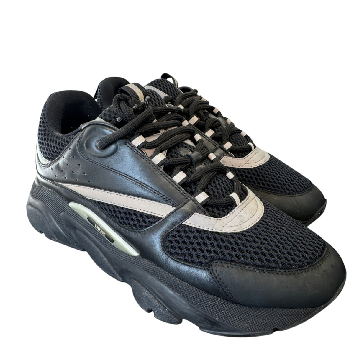 Men's B22 Low Trainers Black Size UK 8 / EU 42 - Photo 12