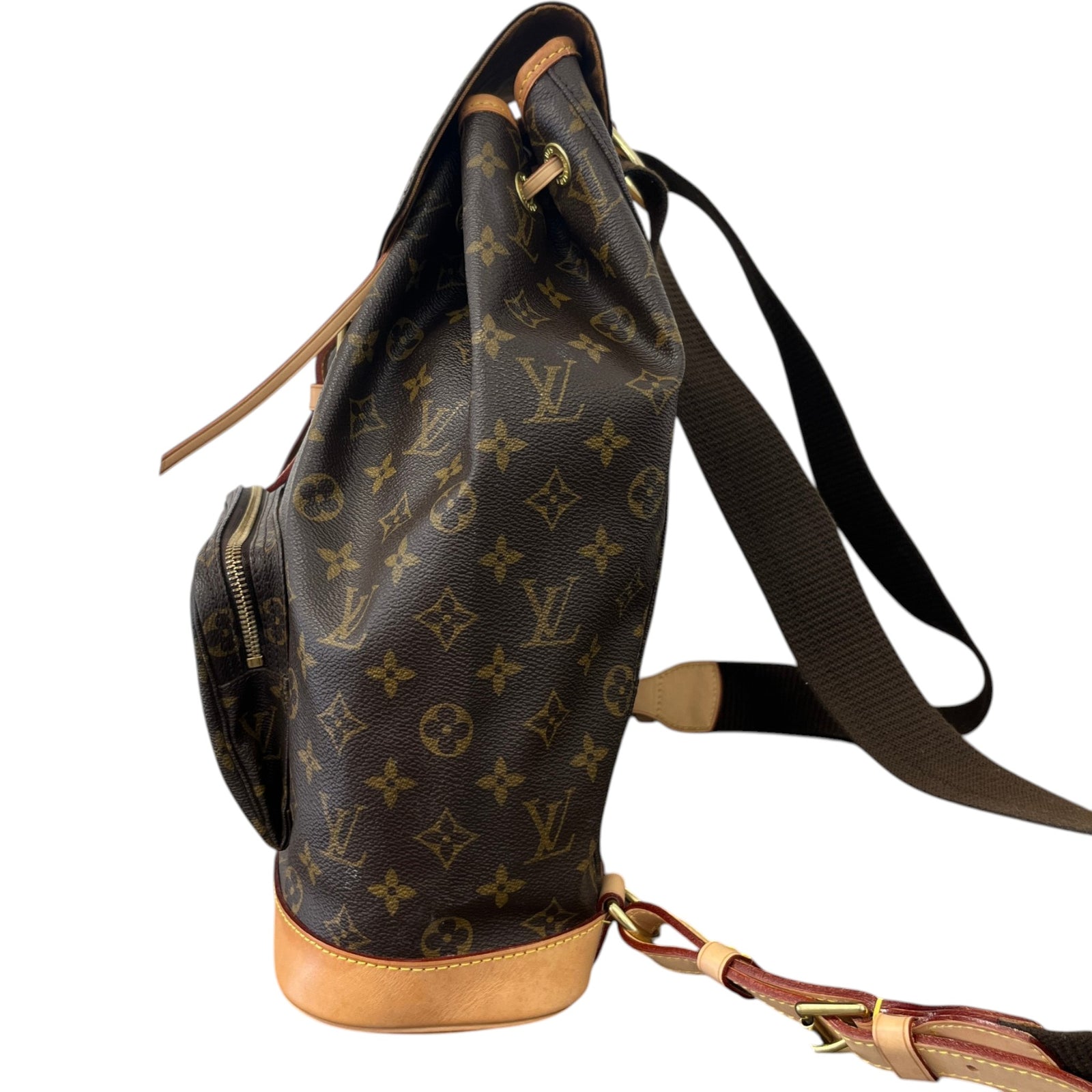 Women's Monogram Montsouris Gm Backpack Brown - Photo 7