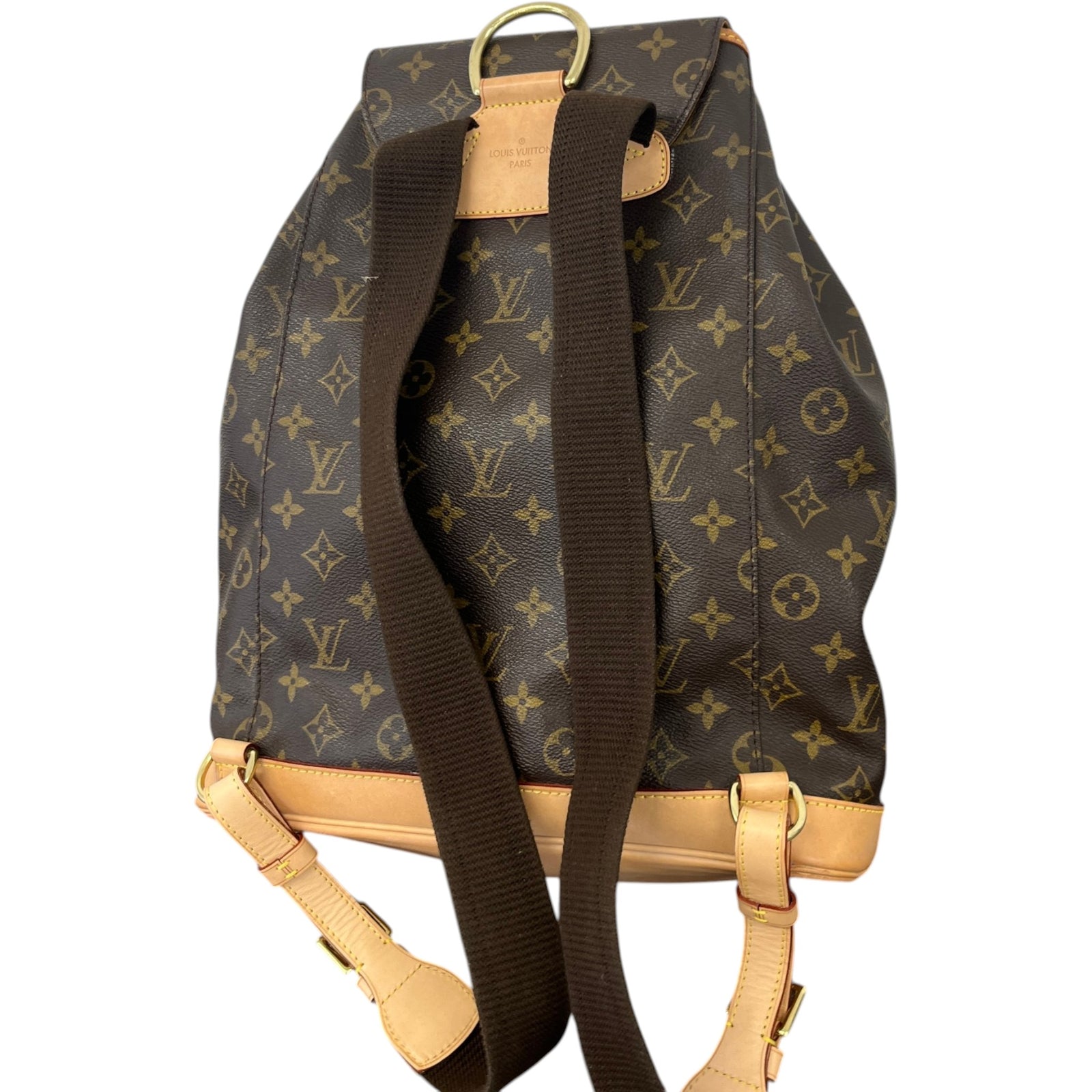 Women's Monogram Montsouris Gm Backpack Brown - Photo 8