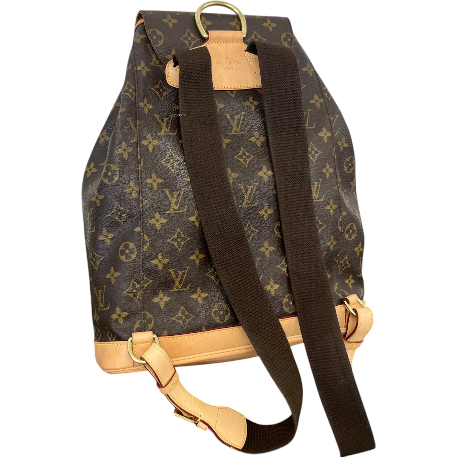 Women's Monogram Montsouris Gm Backpack Brown - Photo 9