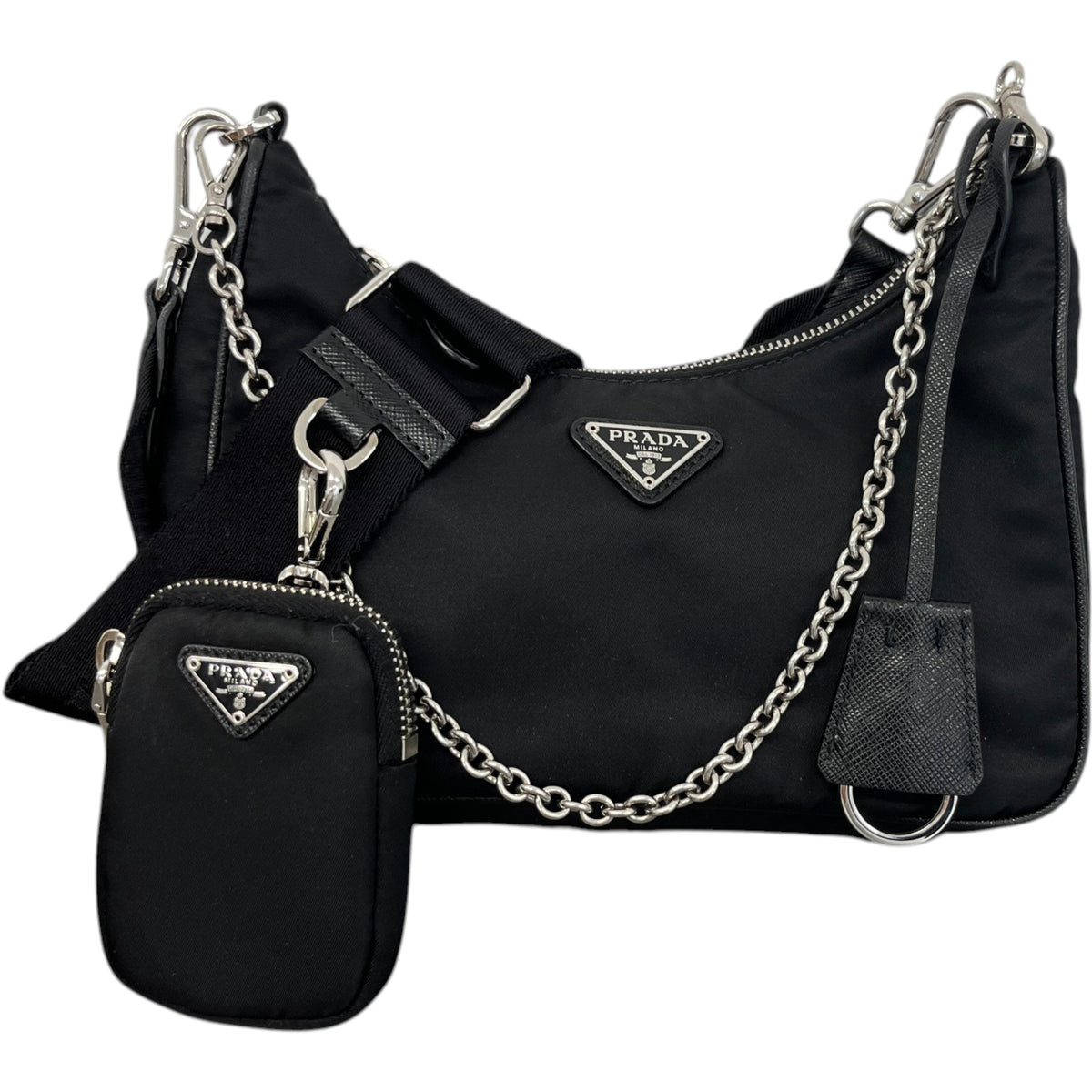 Women's Re-Edition 2005 Crossbody Bag Black - Photo 1