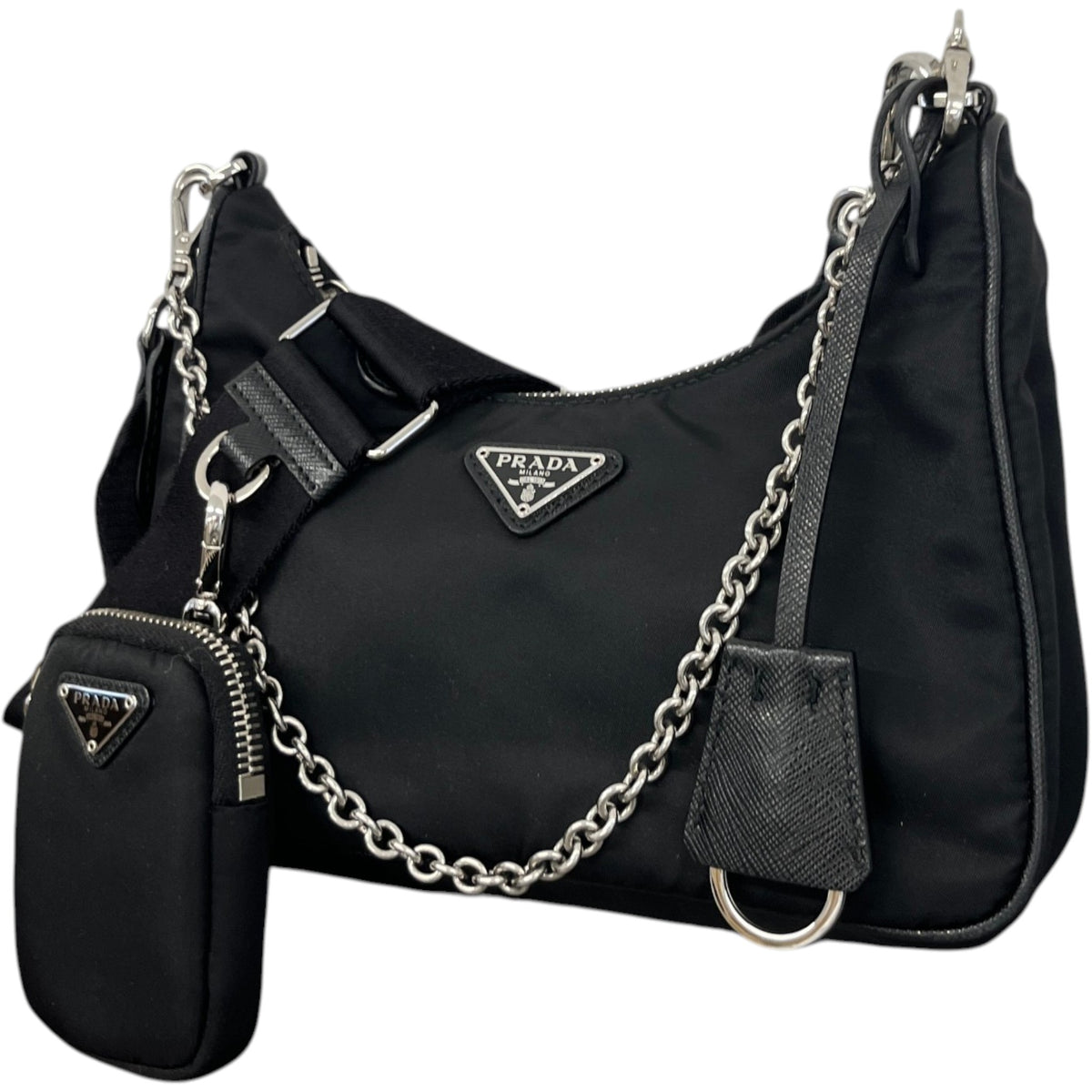 Women's Re-Edition 2005 Crossbody Bag Black - Photo 5