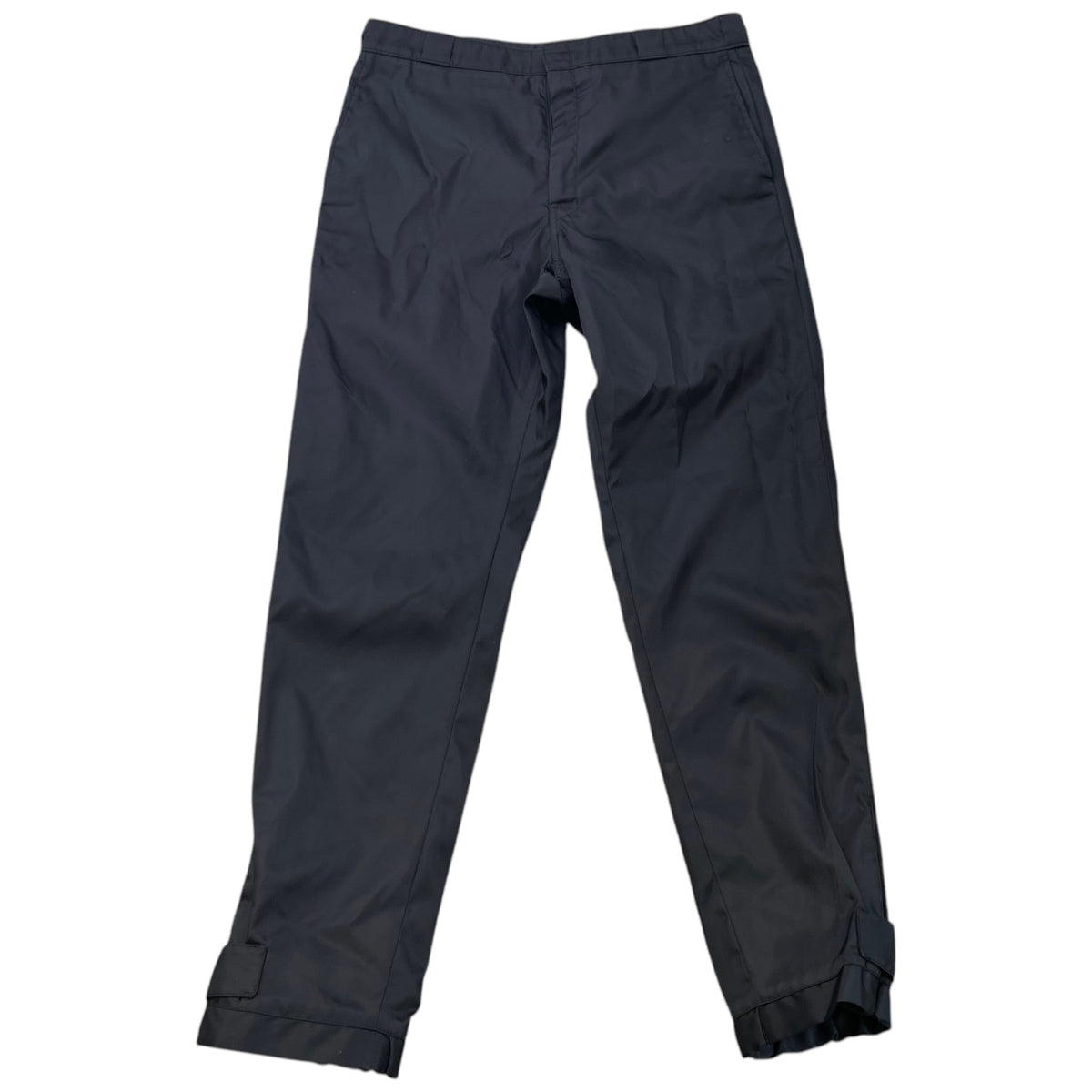 Men's Triangle Logo Trousers Black Size S / W30 - Photo 1