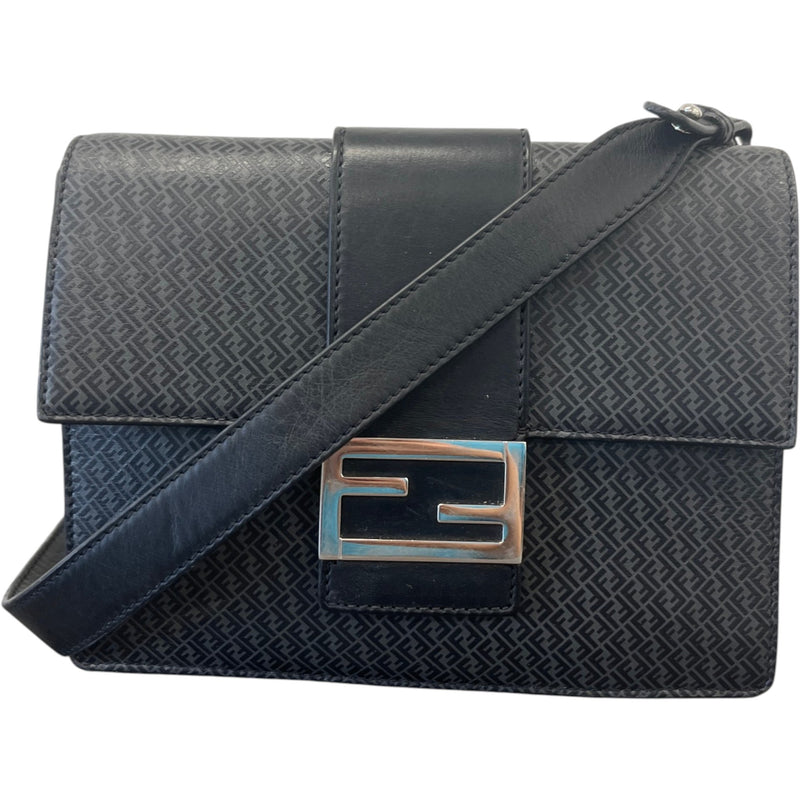 Men's Baguette Medium Messenger Bag Black