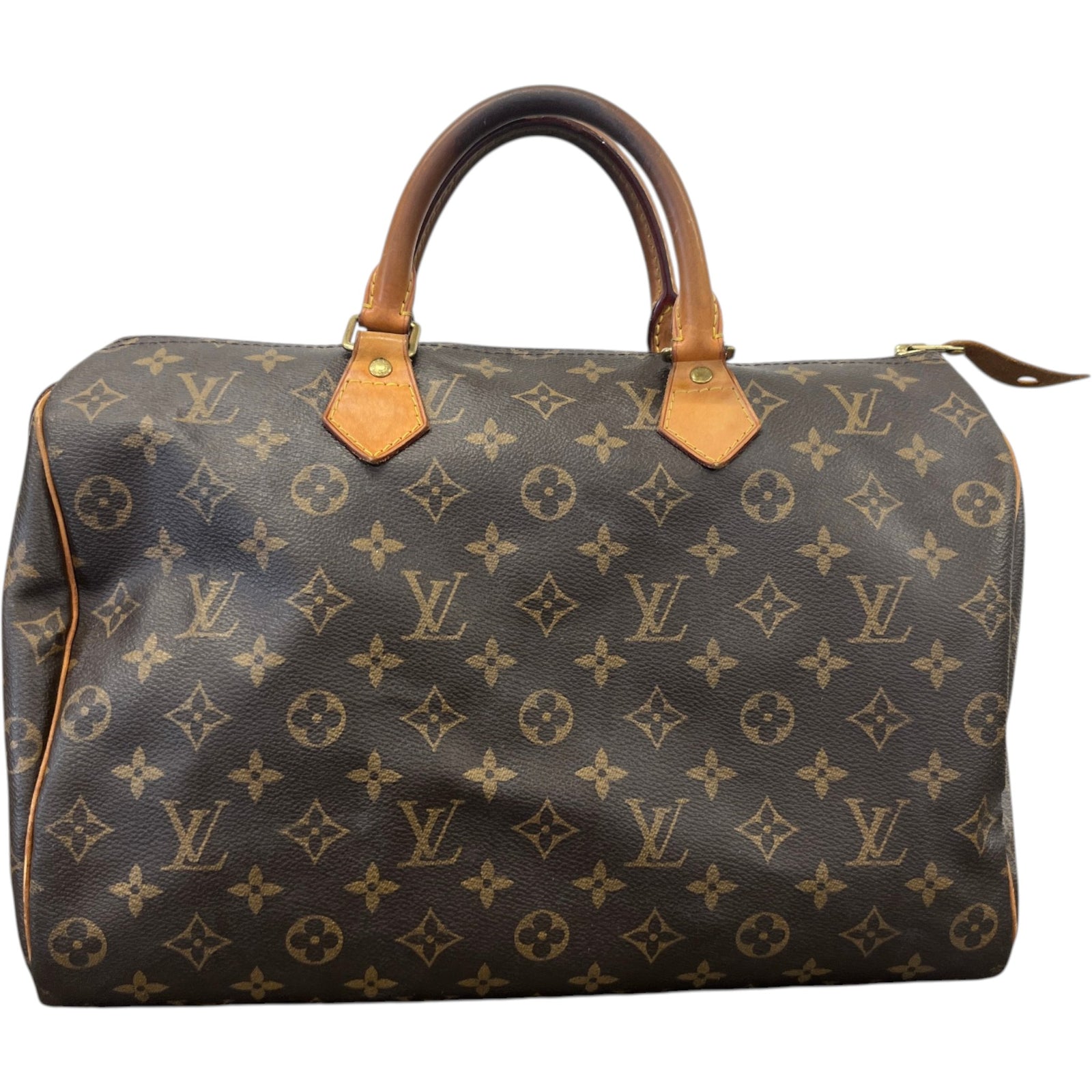 Women's Monogram Speedy 35 Bag Brown - Photo 1