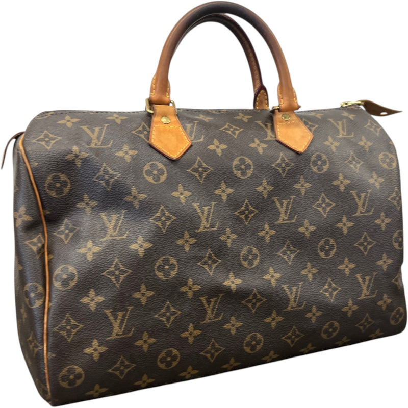 Women's Monogram Speedy 35 Bag Brown