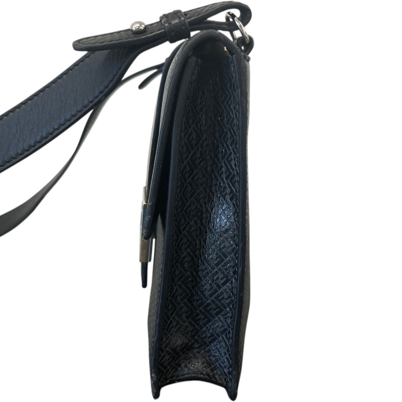Men's Baguette Medium Messenger Bag Black