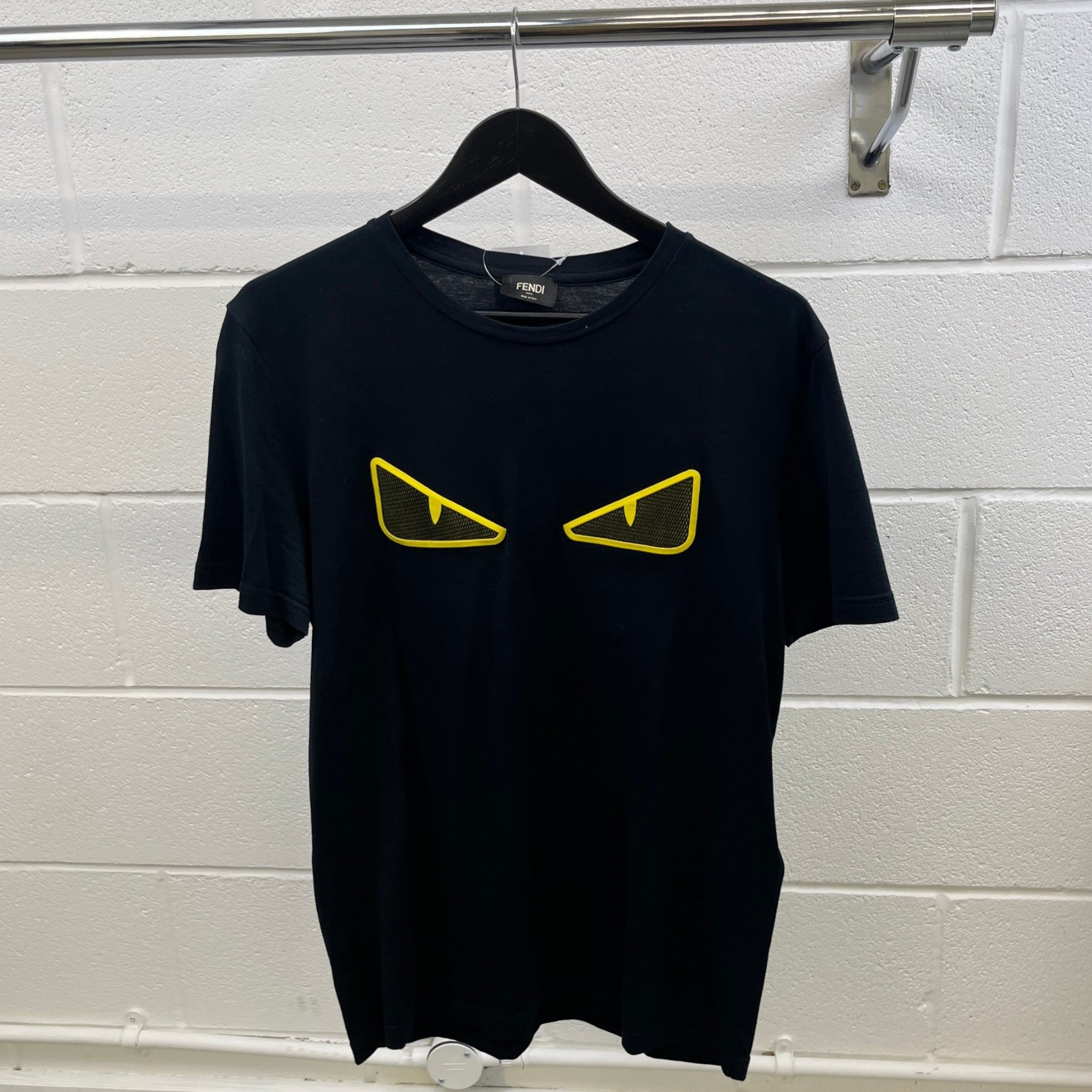 Men's Monster Eye T-Shirt Black Size L – Label Source