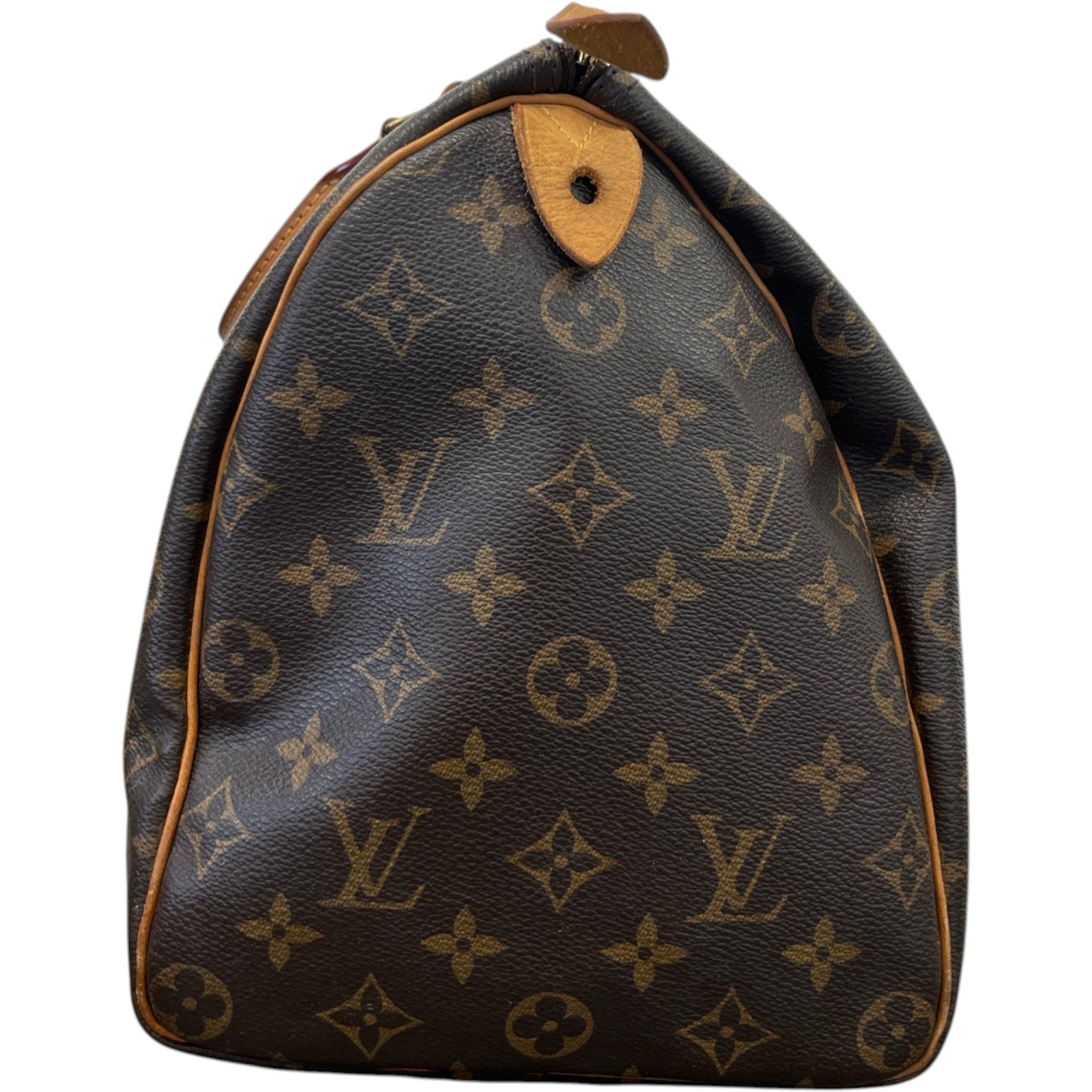 Women's Monogram Speedy 35 Bag Brown - Photo 7