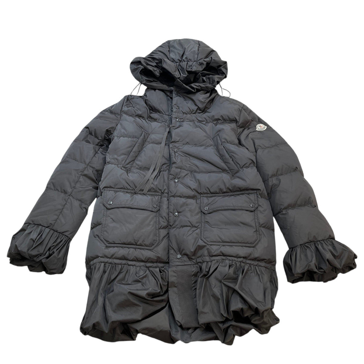 Women's Zind Down Jacket Charcoal Size 3 / UK 14 - Photo 1
